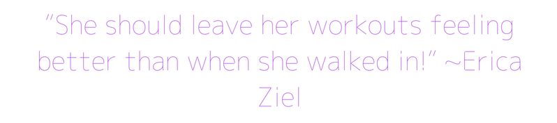 picture of a quote about prenatal fitness class certification
