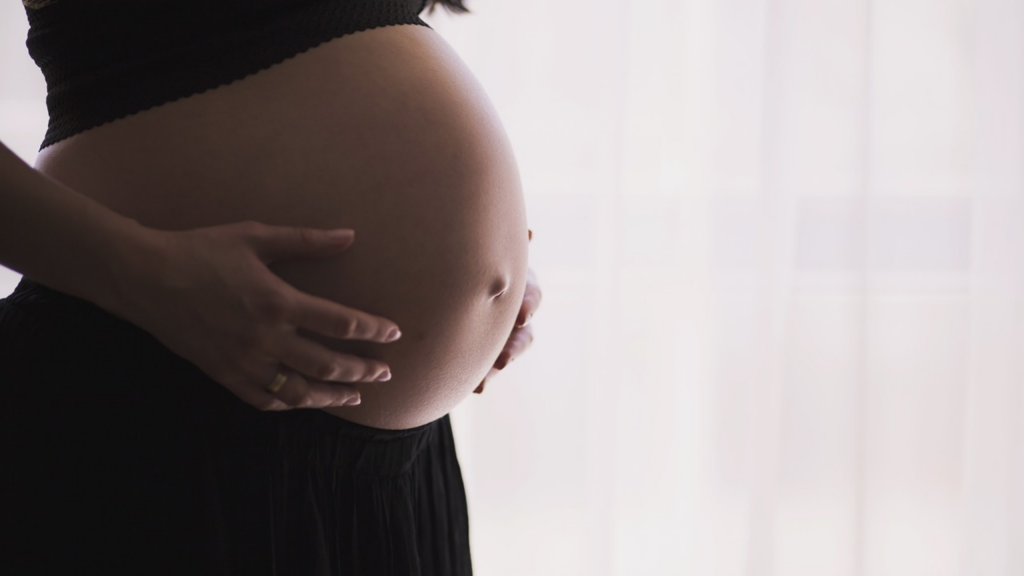 picture of diastasis recti symptoms during pregnancy