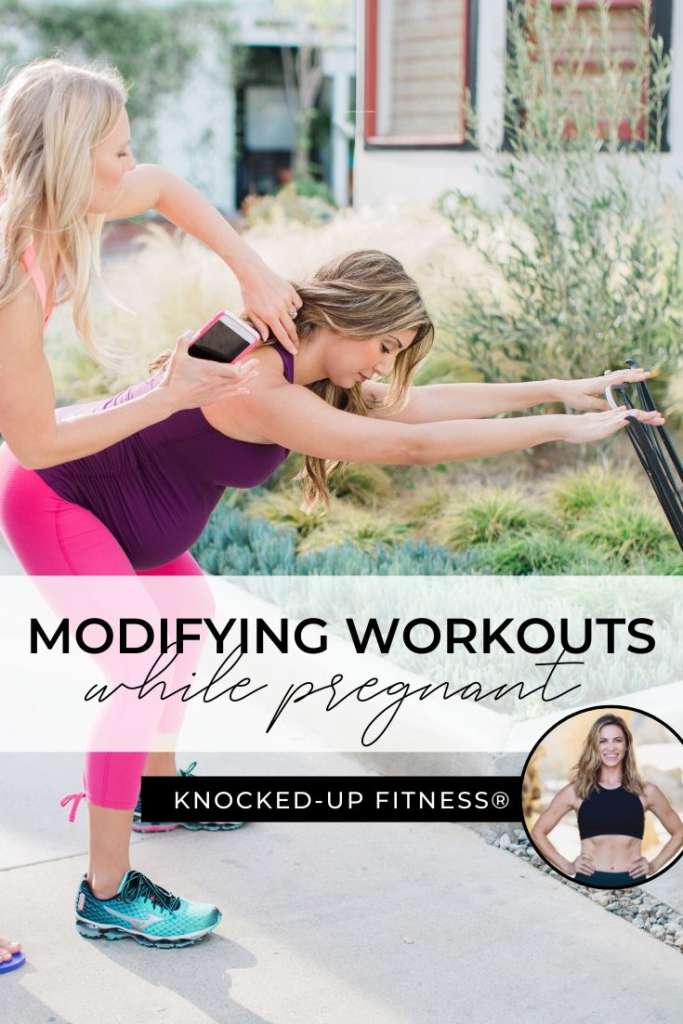 image of pregnancy workout plan