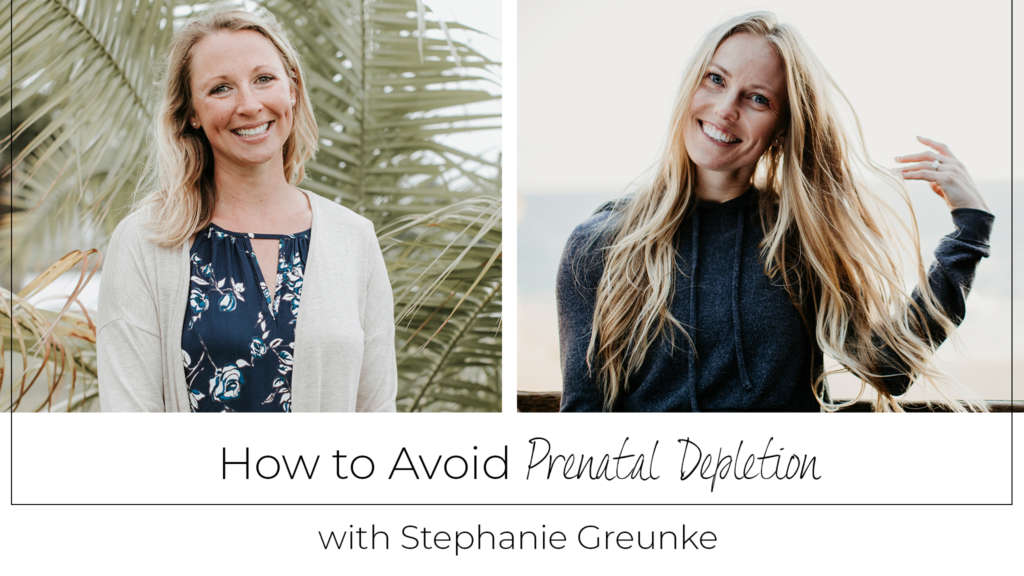 image of avoiding prenatal depletion
