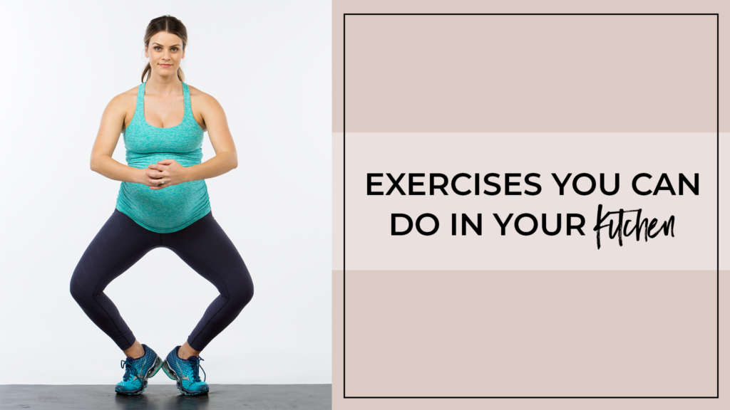 image of kitchen counter exercises