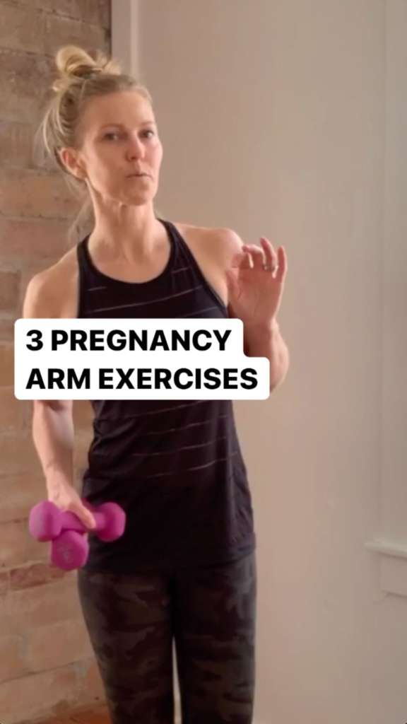 image of toned arms female