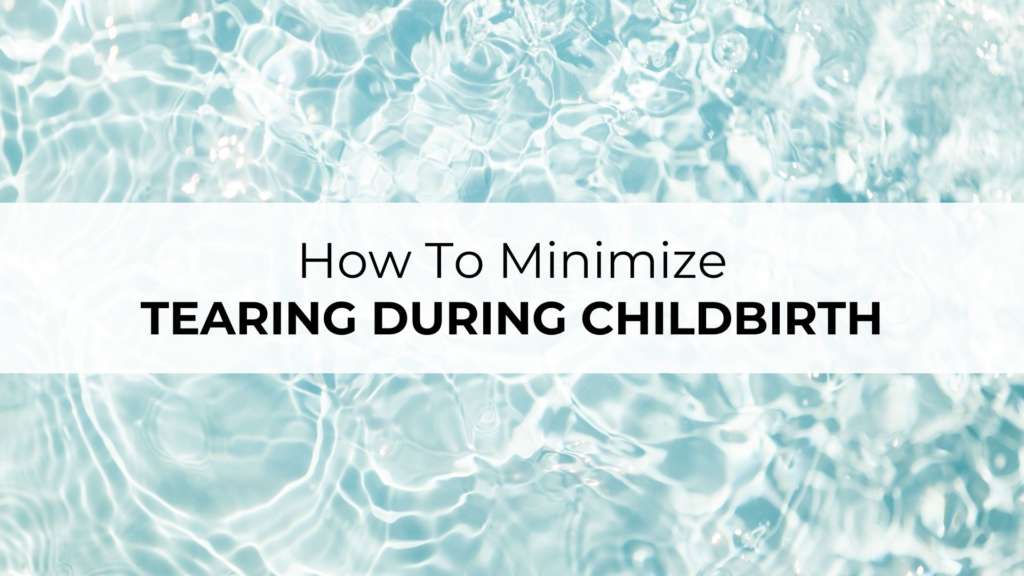 image of Minimize Tearing during Childbirth
